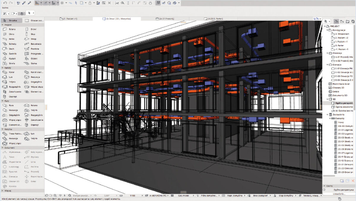 Open BIM - Współpraca i koordynacja międzybranżowa