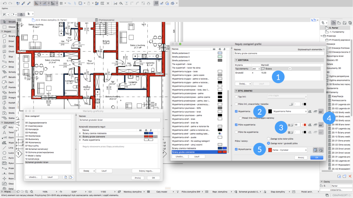Archicad Wariany Graficzne