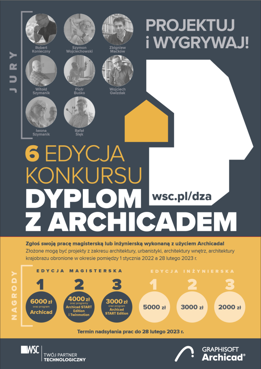 Dyplom z Archicadem - 6 edycja